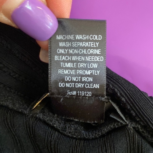 Made in Heaven black ribbed cardigan. XL - Picture 7 of 7